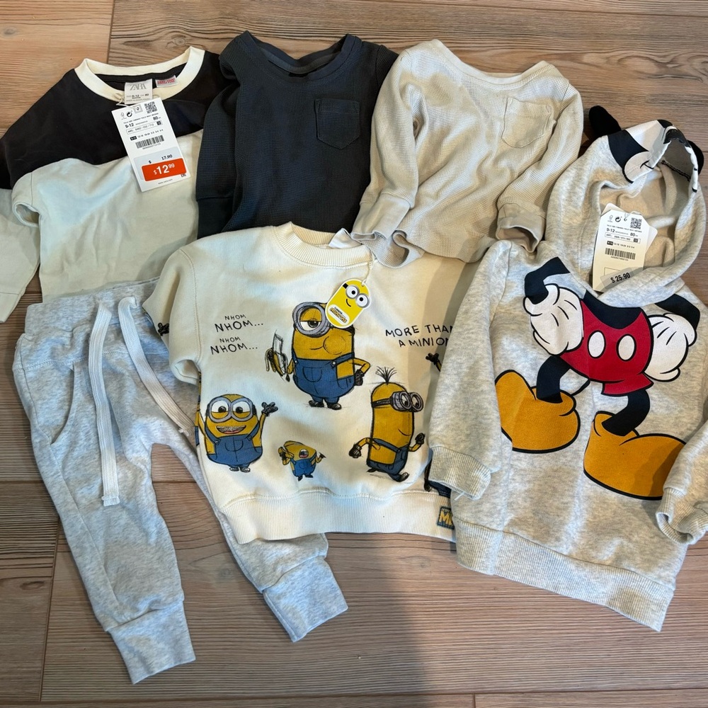 6-12m Zara Boys Bundle